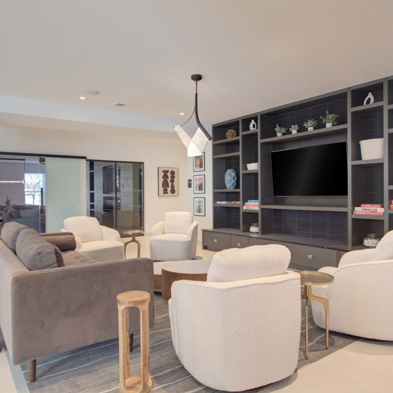 Station 250 open lounge space with modern furniture arrangement, high ceilings, and contemporary design Mundelein IL